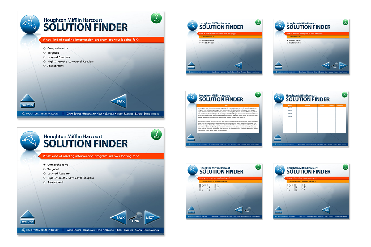HMH Solution Finder App